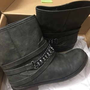 Gray Boots